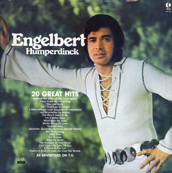 Engelbert Humperdinck / 20 Great Hits - LP Used
