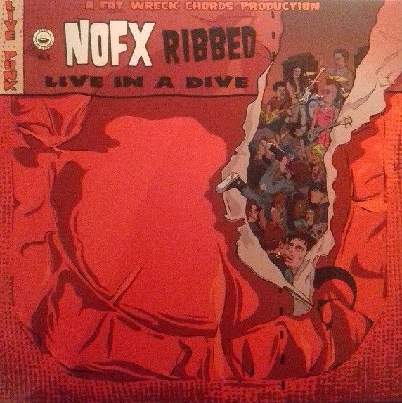NOFX ‎/ Ribbed - Live In A Dive - LP