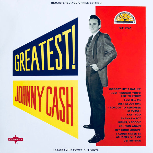 Johnny Cash / Greatest! - LP Used white