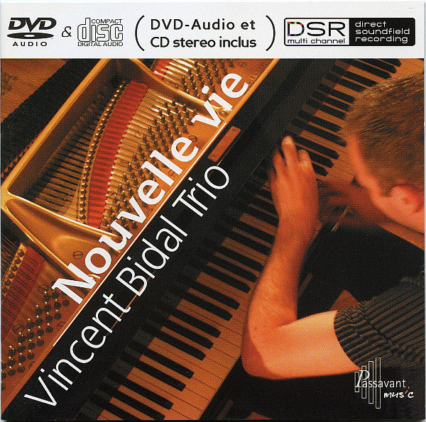 Vincent Bidal Trio ‎/ Nouvelle Vie - DVD-Audio/CD (Used)