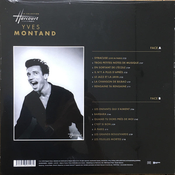 Yves Montand / La Collection Harcourt - LP WHITE