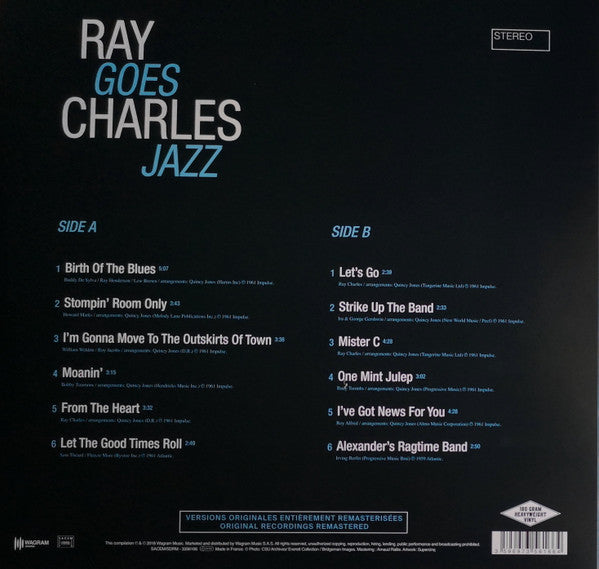 Ray Charles / Goes Jazz - LP