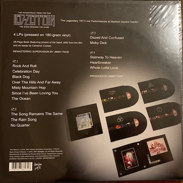 Led Zeppelin / The Soundtrack From The Film The Song Remains The Same - 4LP