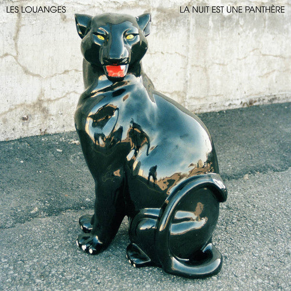 Les Louanges / La Nuit Est Une Panthère - LP CLEAR