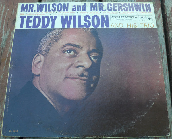 Teddy Wilson Trio ‎/ Mr. Wilson And Mr. Gershwin - LP Used