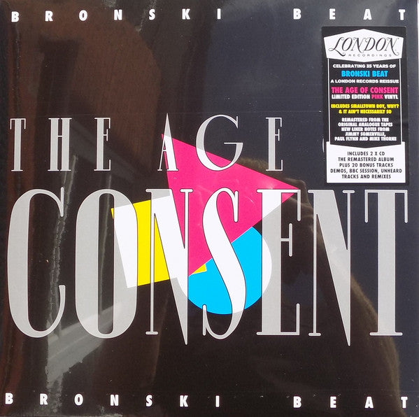Bronski Beat ‎/ The Age Of Consent - LP PINK+2CD