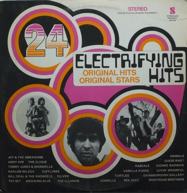 Various ‎/ 24 Electrifying Hits - LP Used