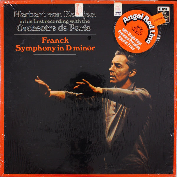 César Franck, Herbert von Karajan With The Orchester De Paris / Symphony In D Minor - LP Used