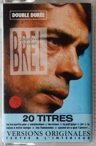Jacques Brel / Fifteen Years Of Love - K7 Used