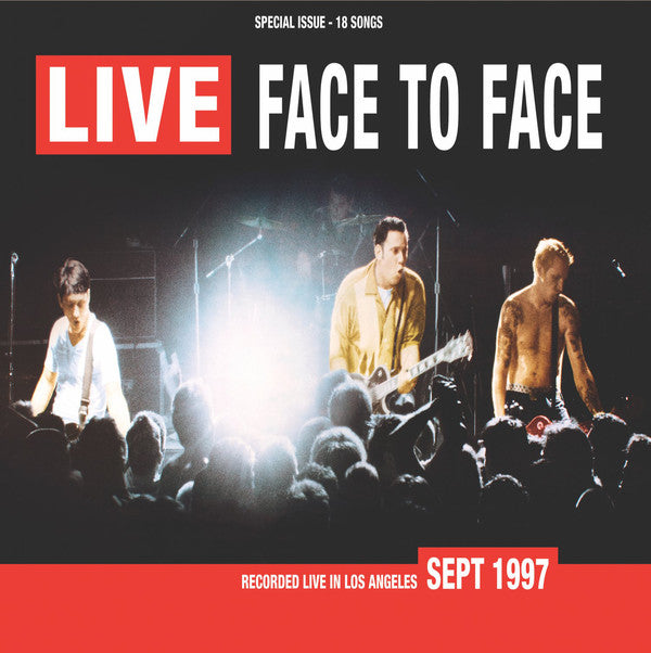 Face To Face ‎/ Live - 2LP RED