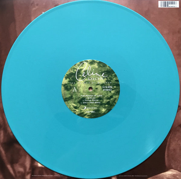 Celine Dion / The Colour Of My Love - 2LP Turquoise
