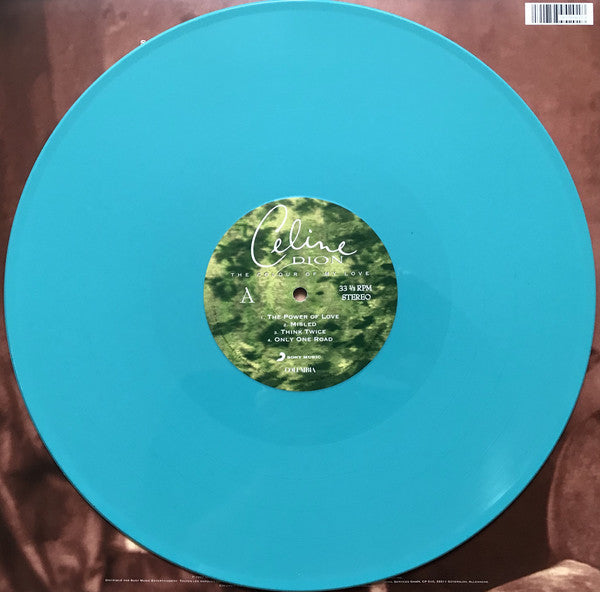 Celine Dion / The Color Of My Love - 2LP Turquoise