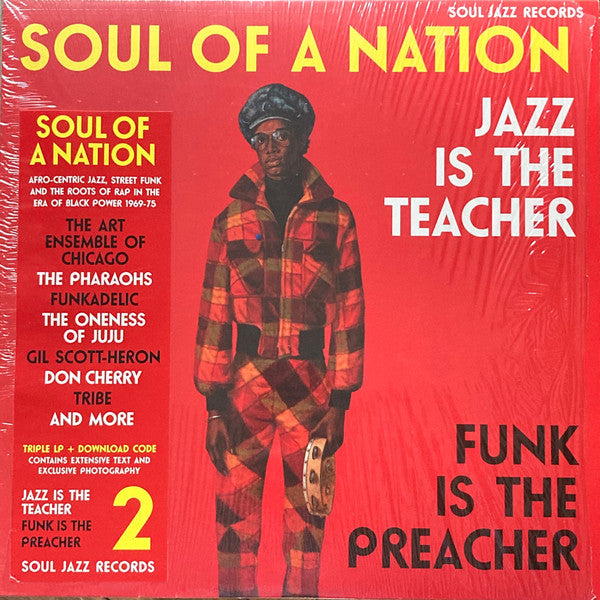 Various – Soul Of A Nation 2 (Jazz Is The Teacher Funk Is The Preacher: Afro-Centric Jazz, Street Funk And The Roots Of Rap In The Black Power Era 1969-75) - LP