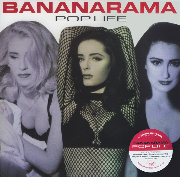 Bananarama ‎/ Pop Life - LP+CD PINK