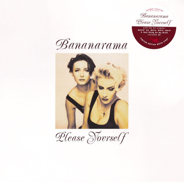 Bananarama ‎ Please Yourself - LP+CD white