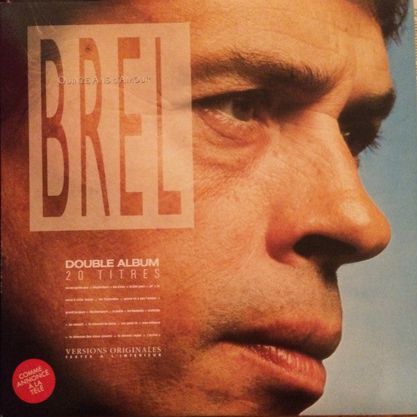 Jacques Brel / Fifteen Years Of Love - 2LP