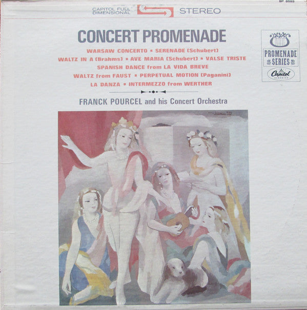 Franck Pourcel And His Concert Orchestra ‎/ Concert Promenade - LP (used)