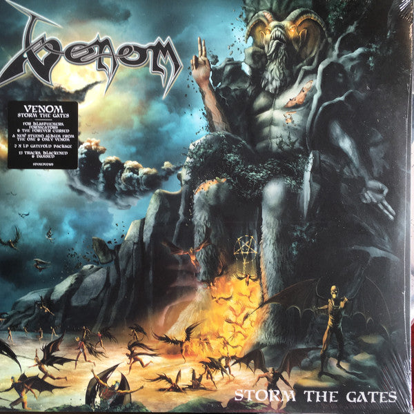 Venom ‎/ Storm The Gates - 2LP SILVER