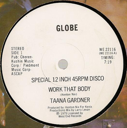 Taana Gardner ‎/ Work That Body - 12&