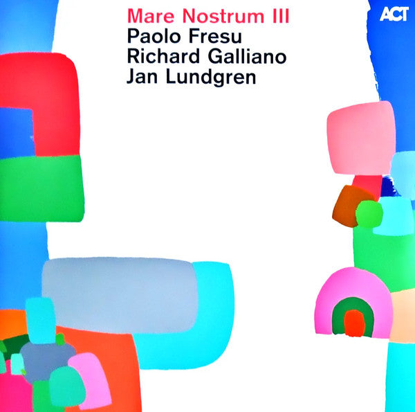 Paolo Fresu, Richard Galliano, Jan Lundgren / Mare Nostrum III - LP