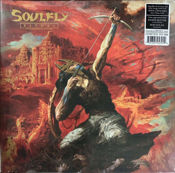 Soulfly ‎/ Ritual - LP BROWN