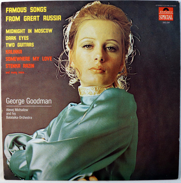 George Goodman ‎/ Famous Songs From Great Russia - LP (used)