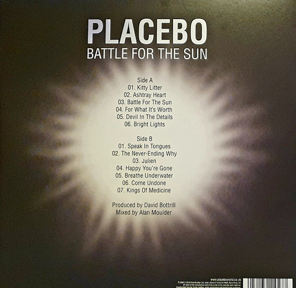 Placebo / Battle For The Sun - LP