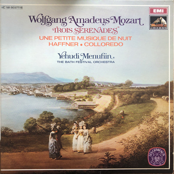 Wolfgang Amadeus Mozart, Yehudi Menuhin, The Bath Festival Orchestra / Three Serenaes: A Little Night Music / Haffner / Colloredo - 2LP Used