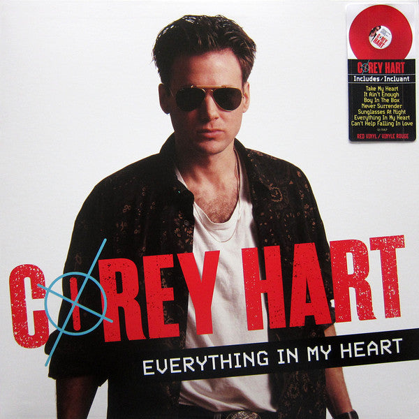 Corey Hart / Everything in My Heart - LP RED