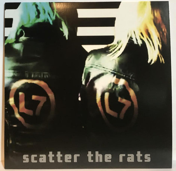 L7 ‎/ Scatter the Rats - LP COKE BOTTLE CLEAR