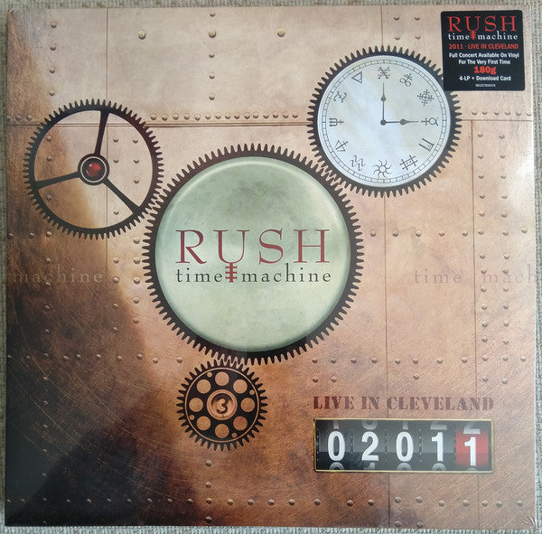 Rush ‎/ Time Machine 2011: Live In Cleveland - 4LP