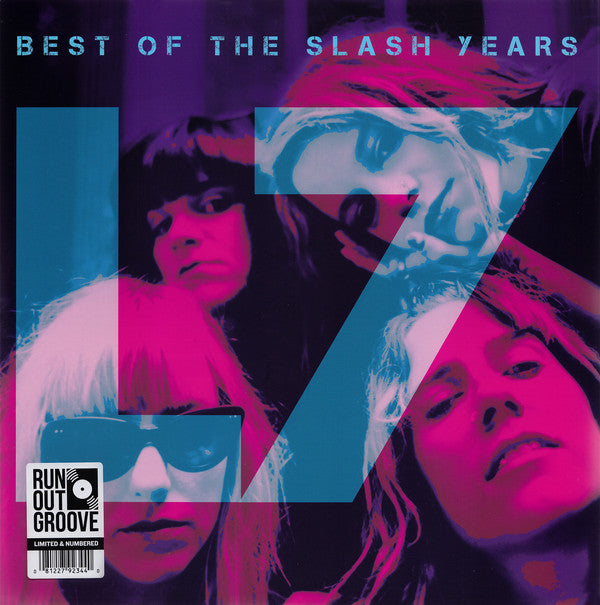L7 ‎/ Best Of The Slash Years - LP pink or green NUMBERED