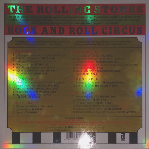 The Rolling Stones / The Rolling Stones Rock And Roll Circus - LP