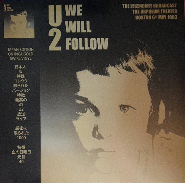 U2 / We Will Follow - LP GOLD