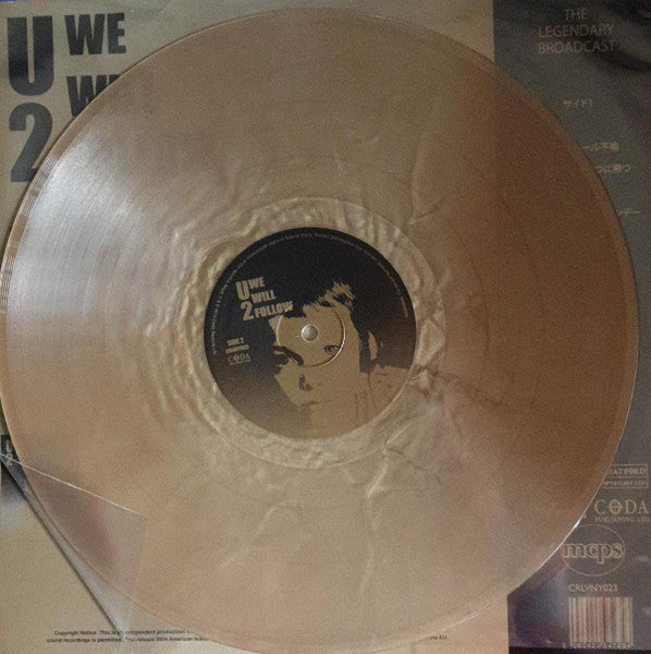 U2 / We Will Follow - LP GOLD