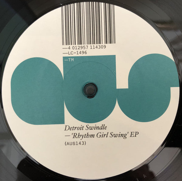 Detroit Swindle ‎/ Rhythm Girl Swing EP - LP 12&
