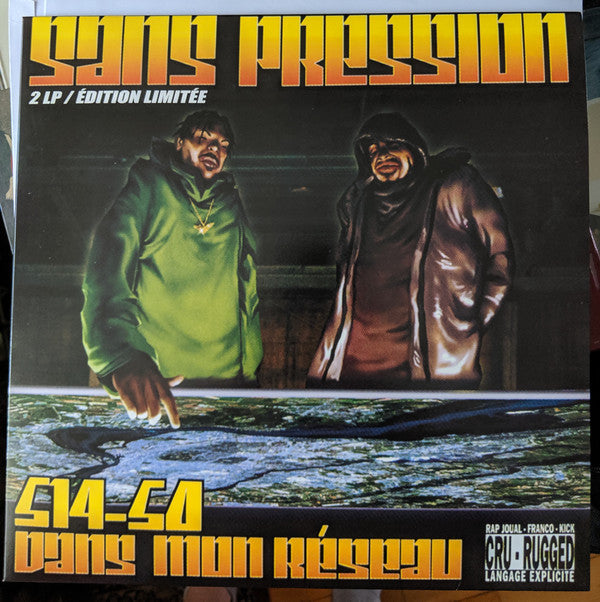 Sans Pression ‎/ 514-50 Dans Mon Réseau - LP (TEST PRESSING)