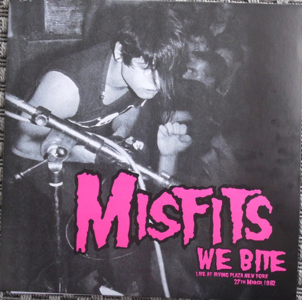 Misfits / We Bite (Live At Irving Plaza, New York 27th March 1982) - LP PINK