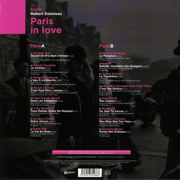 Various / Paris In Love - LP PINK