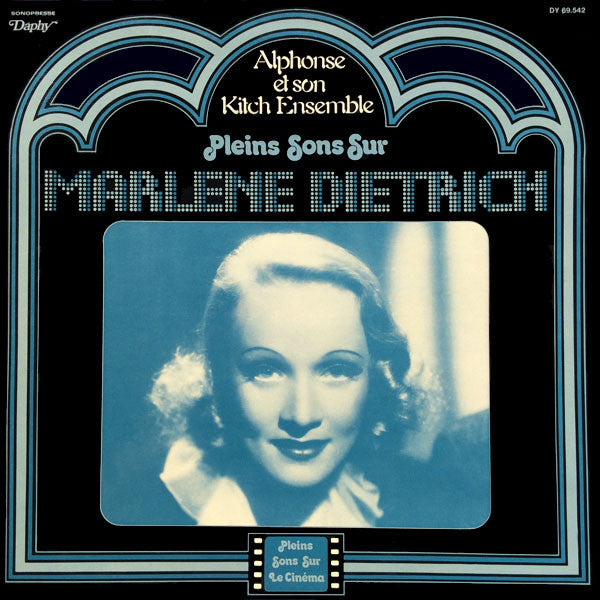 Alphonse Et Son Kitch Ensemble ‎/ Pleins Sons Sur Marlene Dietrich - LP Used