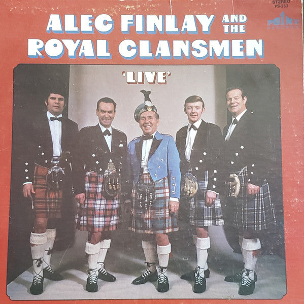 Alec Finlay And The Royal Clansmen ‎/ Live - LP (used)