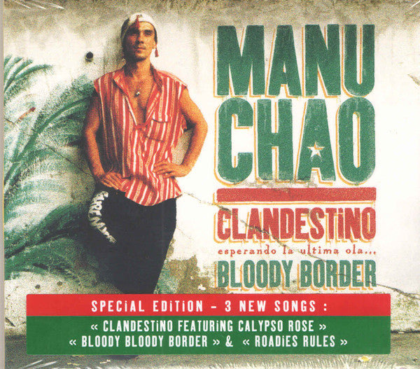 Manu Chao ‎/ Clandestino + Bloody Border - CD