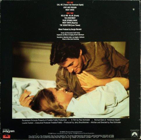 Giorgio Moroder / American Gigolo (OST) - LP Used