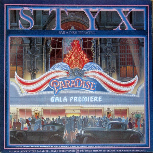 Styx / Paradise Theater - LP Used