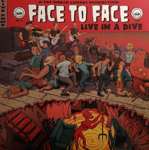 Face To Face ‎/ Live In A Dive - LP
