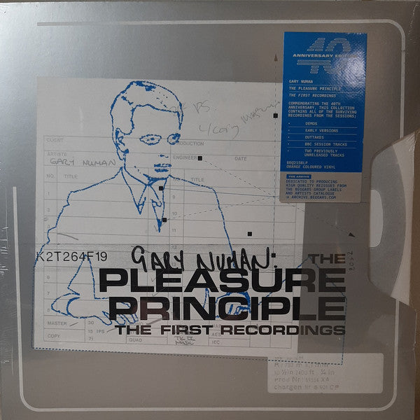 Gary Numan ‎/ The Pleasure Principle (The First Recordings) - 2LP ORANGE