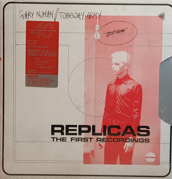 Gary Numan / Tubeway Army ‎– Replicas (The First Recordings) - 2LP GREEN