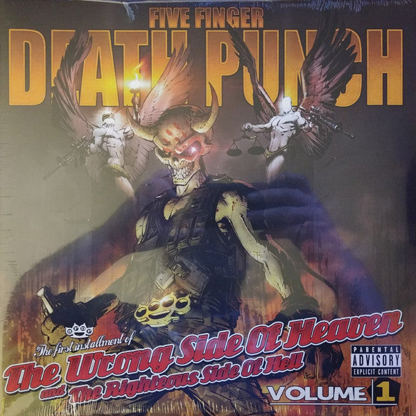 Five Finger Death Punch ‎/ The Wrong Side Of Heaven And The Righteous Side Of Hell, Volume 1 - 2LP