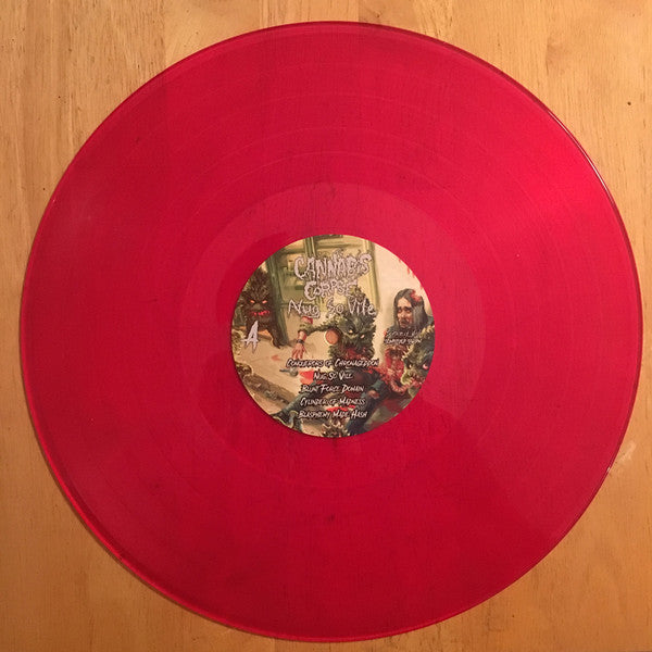 Cannabis Corpse ‎/ Nug So Vile - LP LTD RED