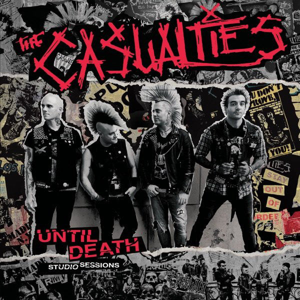 The Casualties / Until Death Studio Sessions - LP